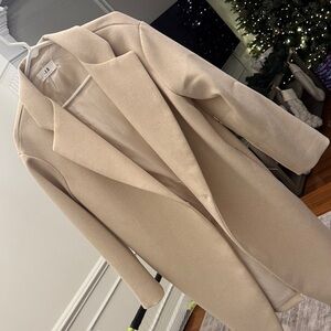 Cream oversize Blazer Coat from Korea like new